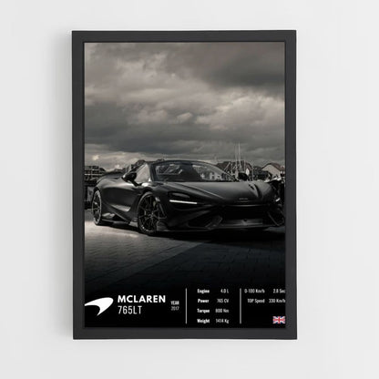 Affiche Mclaren 765LT