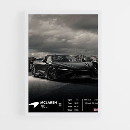 Affiche Mclaren 765LT