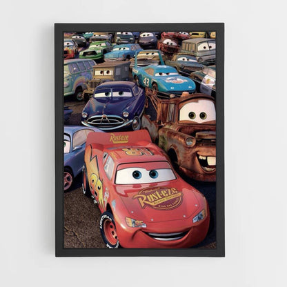 Poster Cars toutes les voitures