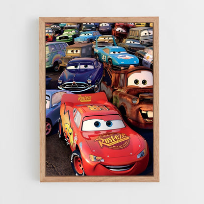 cars-13 cadre Bois clair