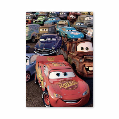 Poster Cars toutes les voitures