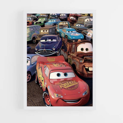 Poster Cars toutes les voitures