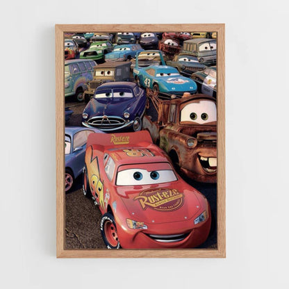 Poster Cars toutes les voitures