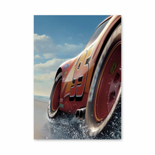 Poster Cars Plage