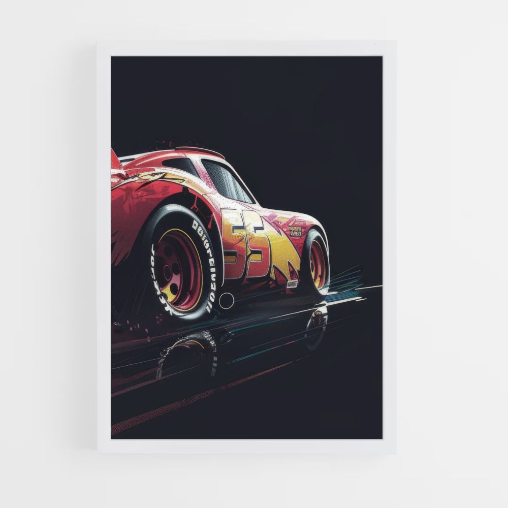 Poster Cars Flash Mcqueen