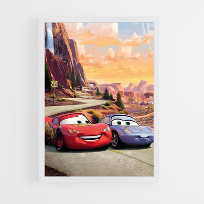cars-5 cadre Blanc