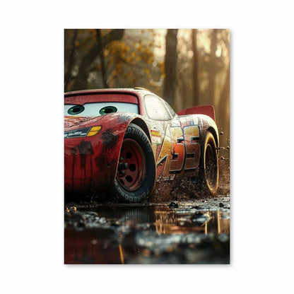 Poster Flash Mcqueen 55