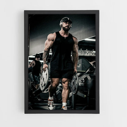 Poster Chris Bumstead Gym