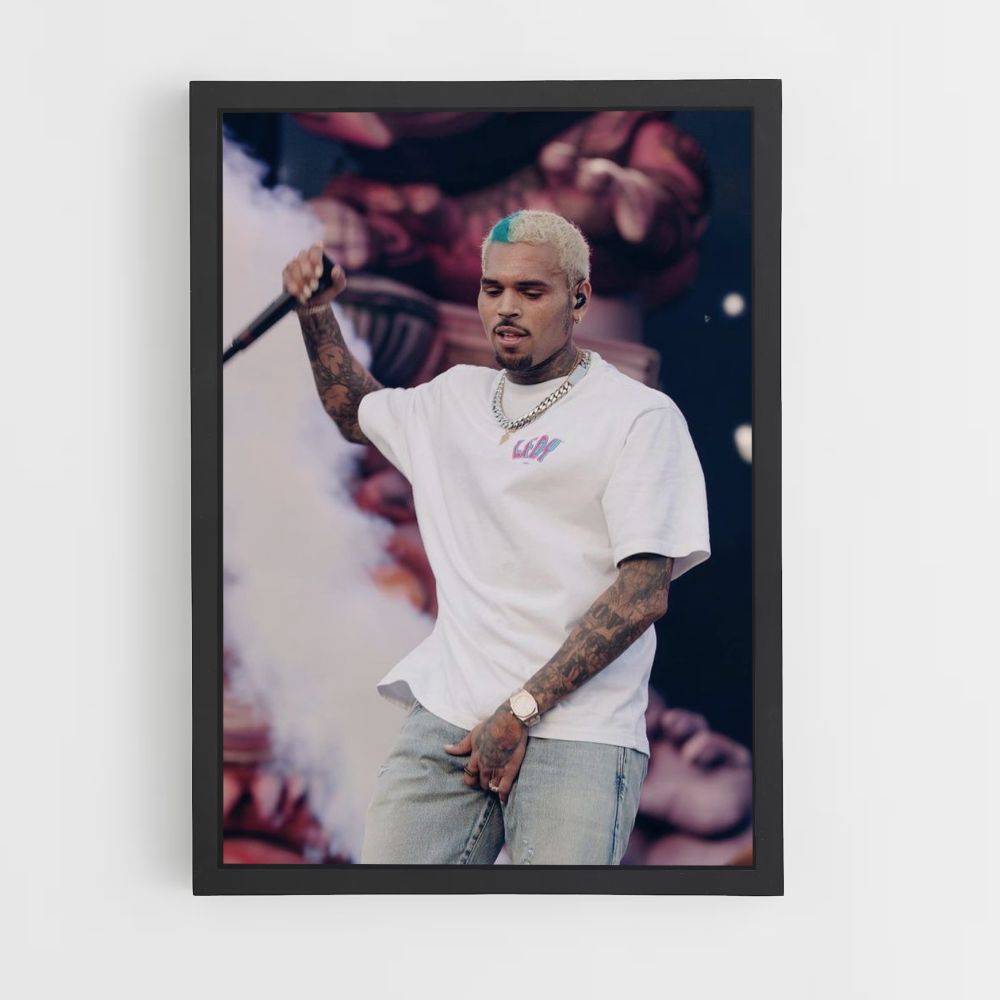 Poster Concert Chris Brown