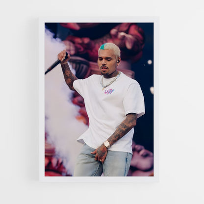 chris-brown-3 cadre Blanc