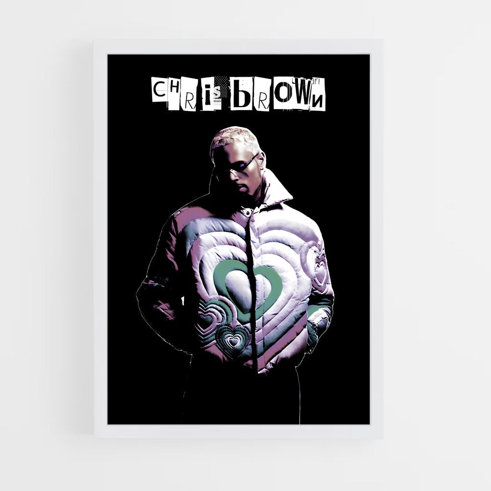 chris-brown-7 cadre Blanc