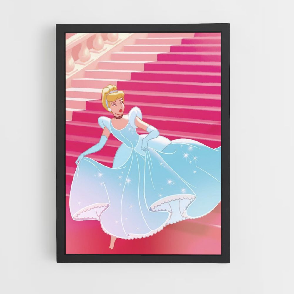 Poster Cendrillon Éscaliers