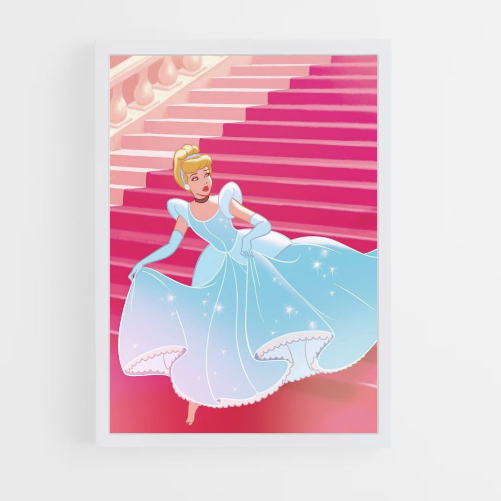 Poster Cendrillon Éscaliers