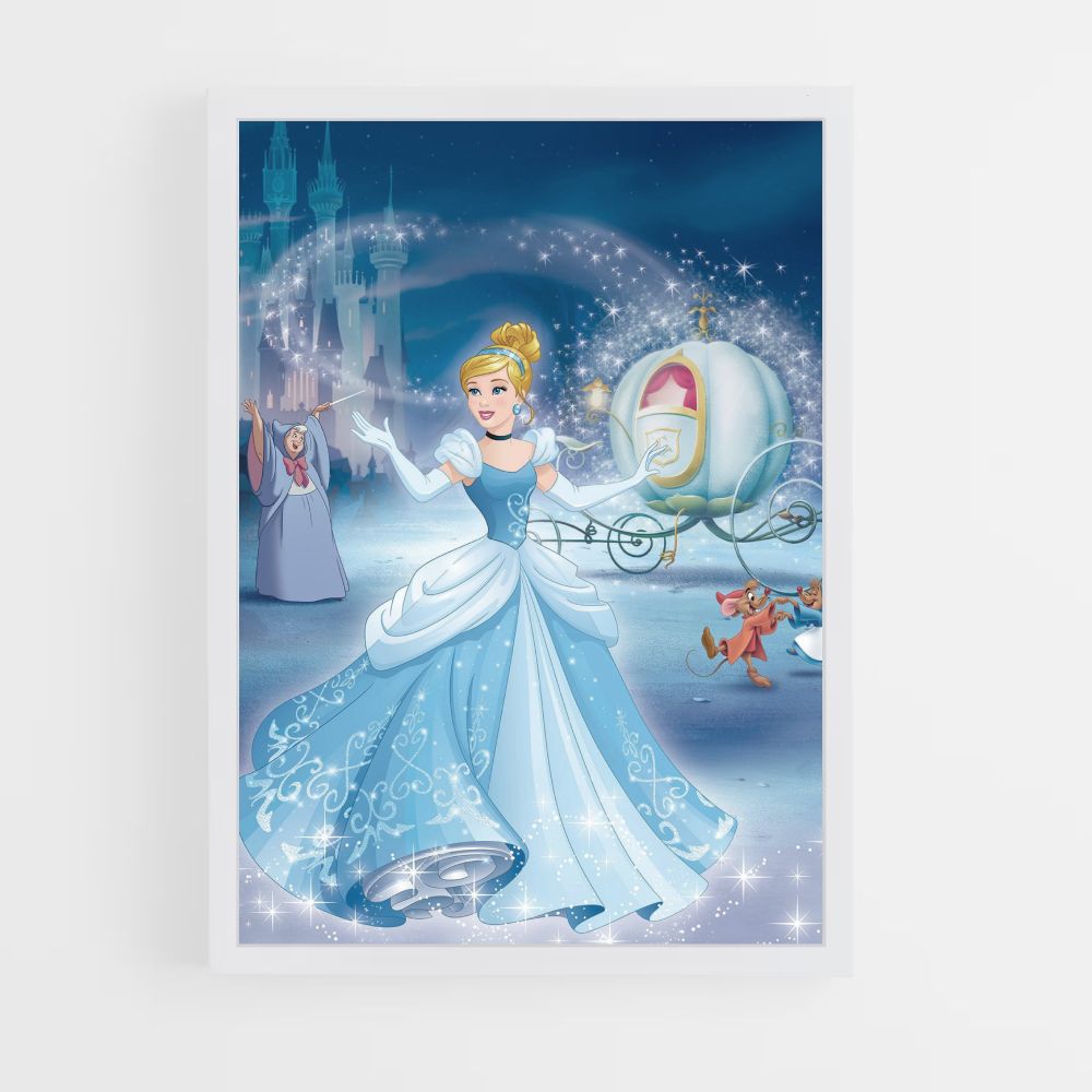 Poster Cendrillon Carrosse