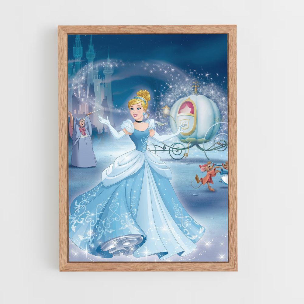 Poster Cendrillon Carrosse