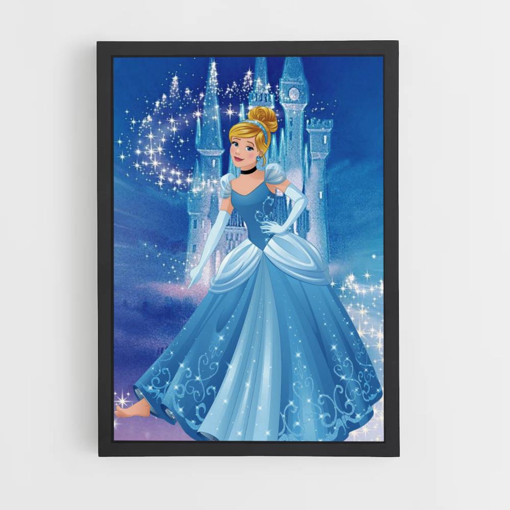 Poster Cendrillon Chateau