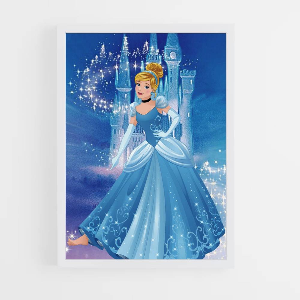 Poster Cendrillon Chateau