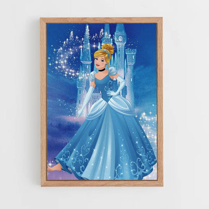 Poster Cendrillon Chateau