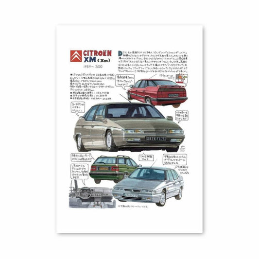 Poster Citroen XM