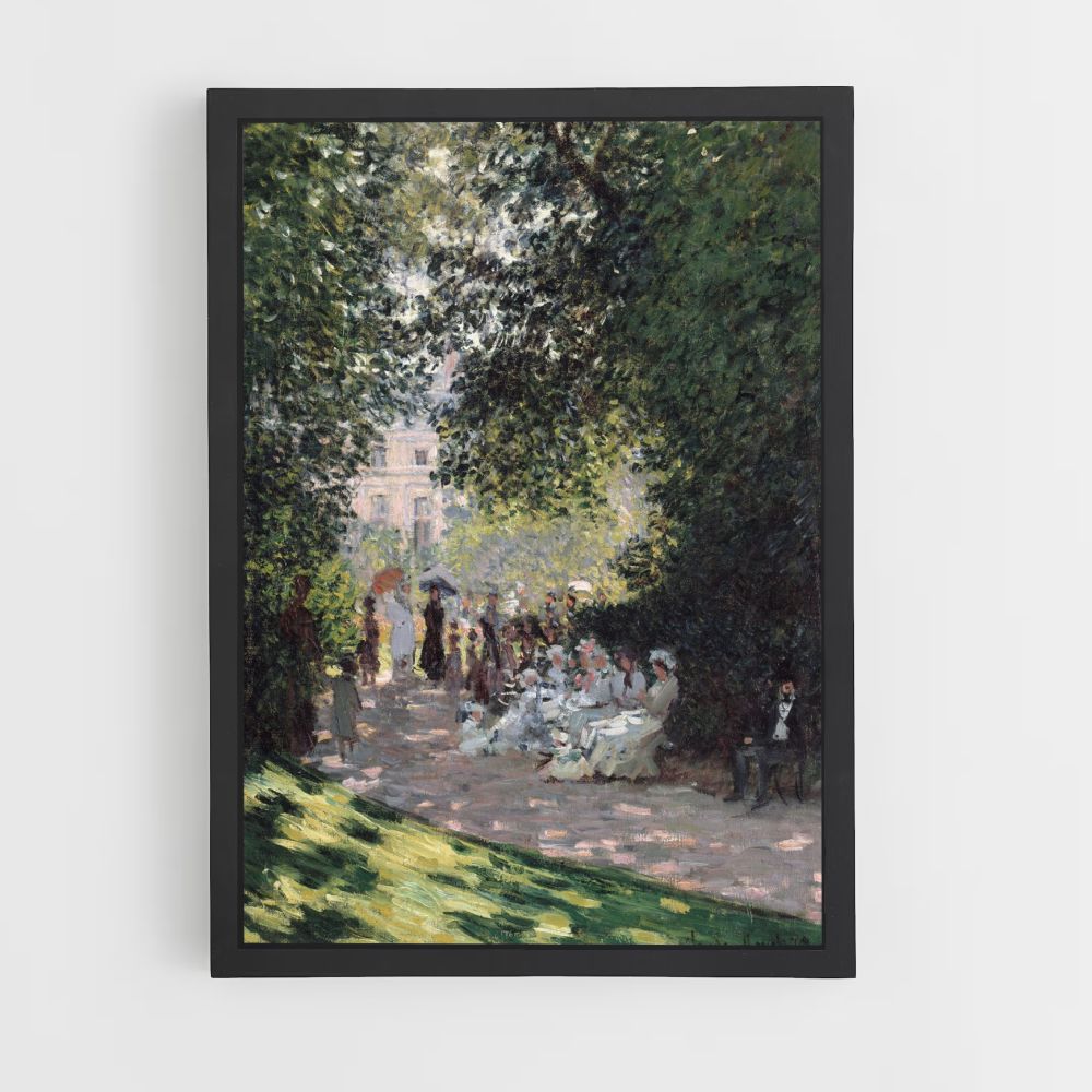 Poster Monet Parc