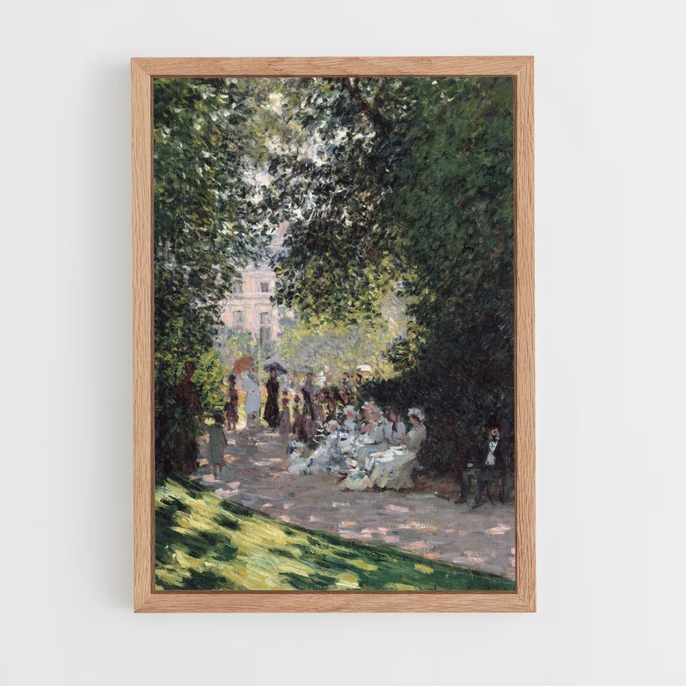 Poster Monet Parc