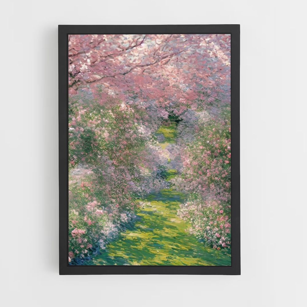 Poster Monet Fleurs