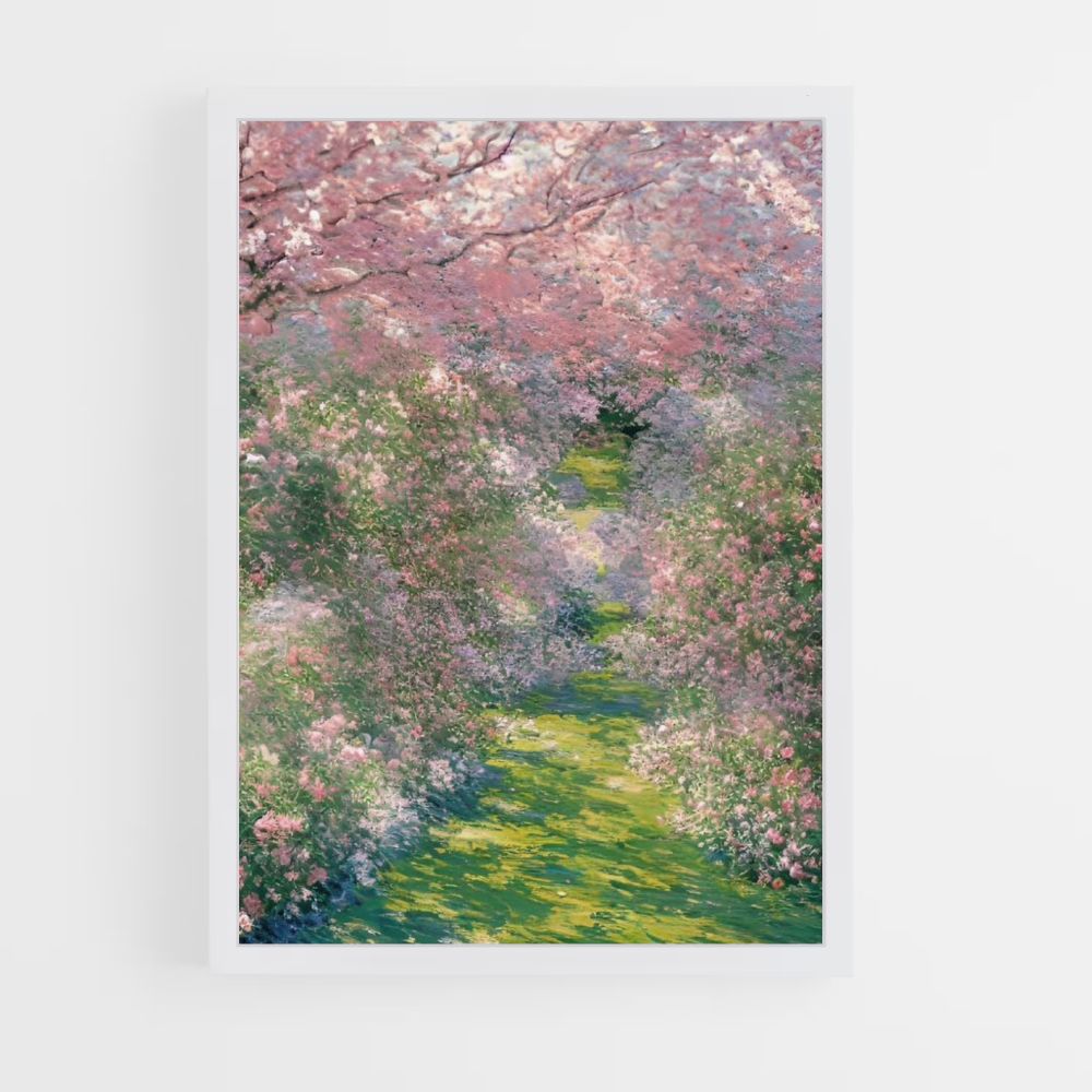 Poster Monet Fleurs