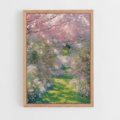 Poster Monet Fleurs