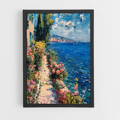 claude-monet-4 cadre Noir
