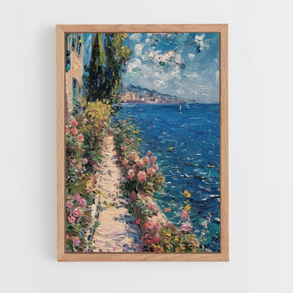 Poster Monet Côte d'Azur