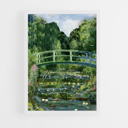 claude-monet-7 cadre Blanc