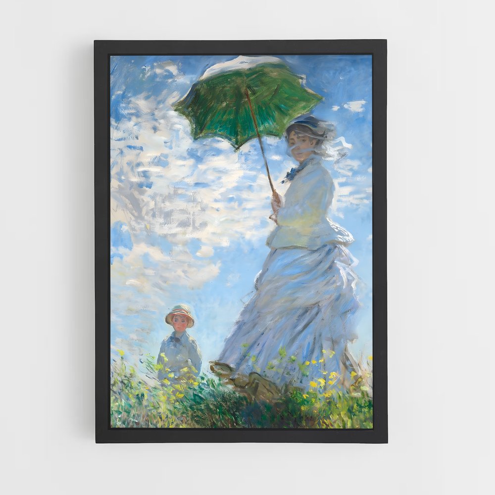 claude-monet-8 cadre Noir