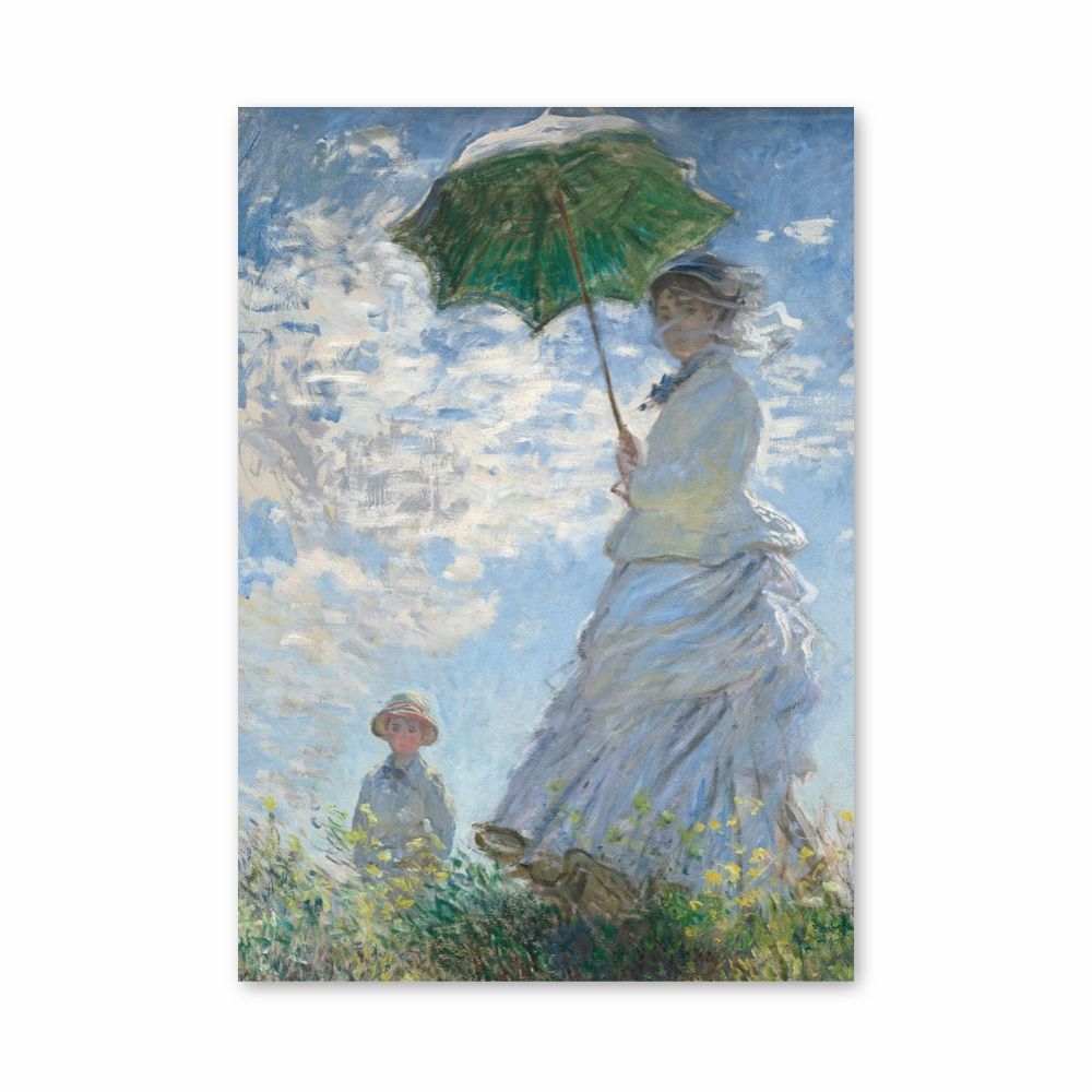 Poster Monet La Promenade