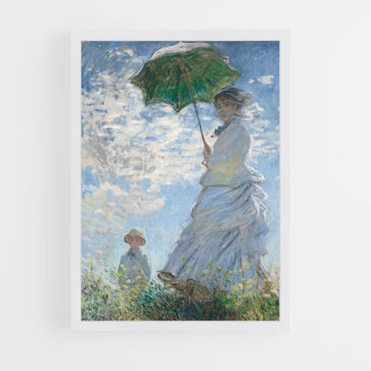 Poster Monet La Promenade