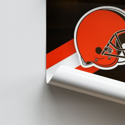 Poster Cleveland Browns Logo