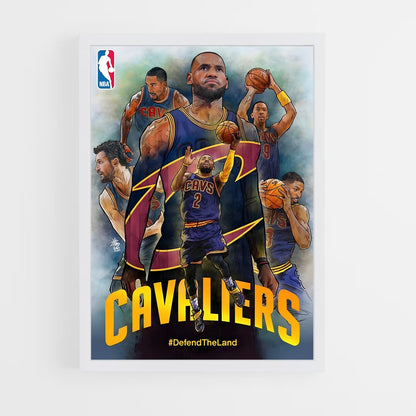 cleveland-cavaliers-4 cadre Blanc