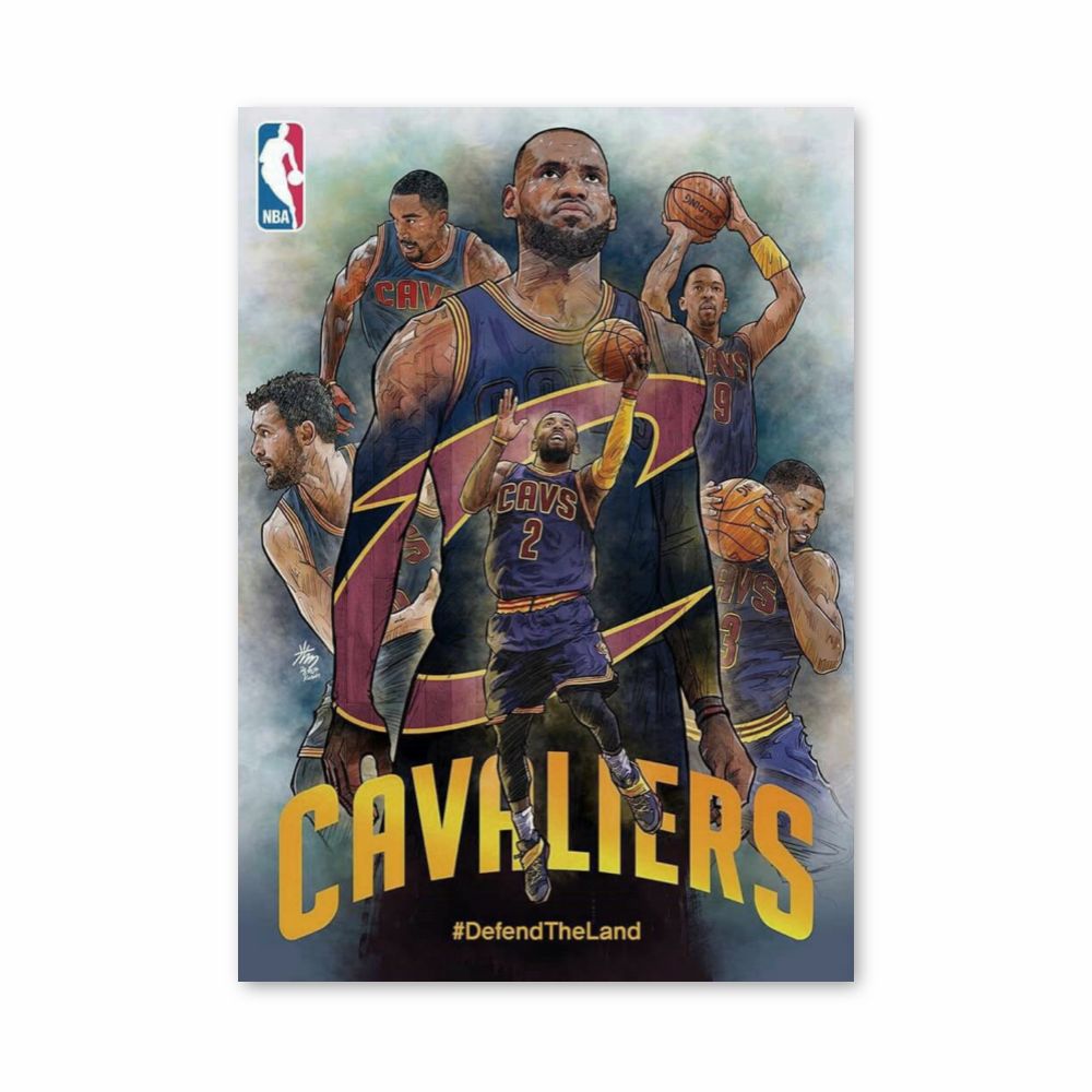 Poster Cleveland Cavaliers Équipe