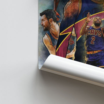 Poster Cleveland Cavaliers Équipe