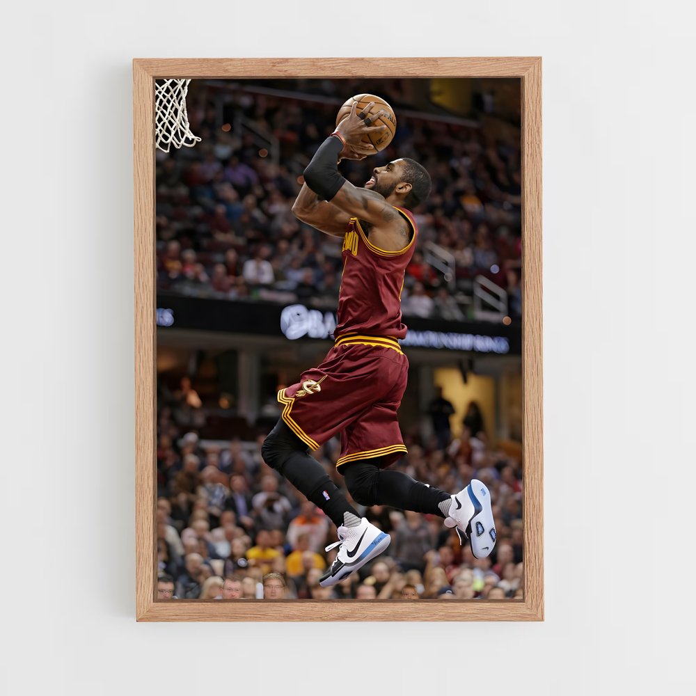 cleveland-cavaliers-5 cadre Bois clair
