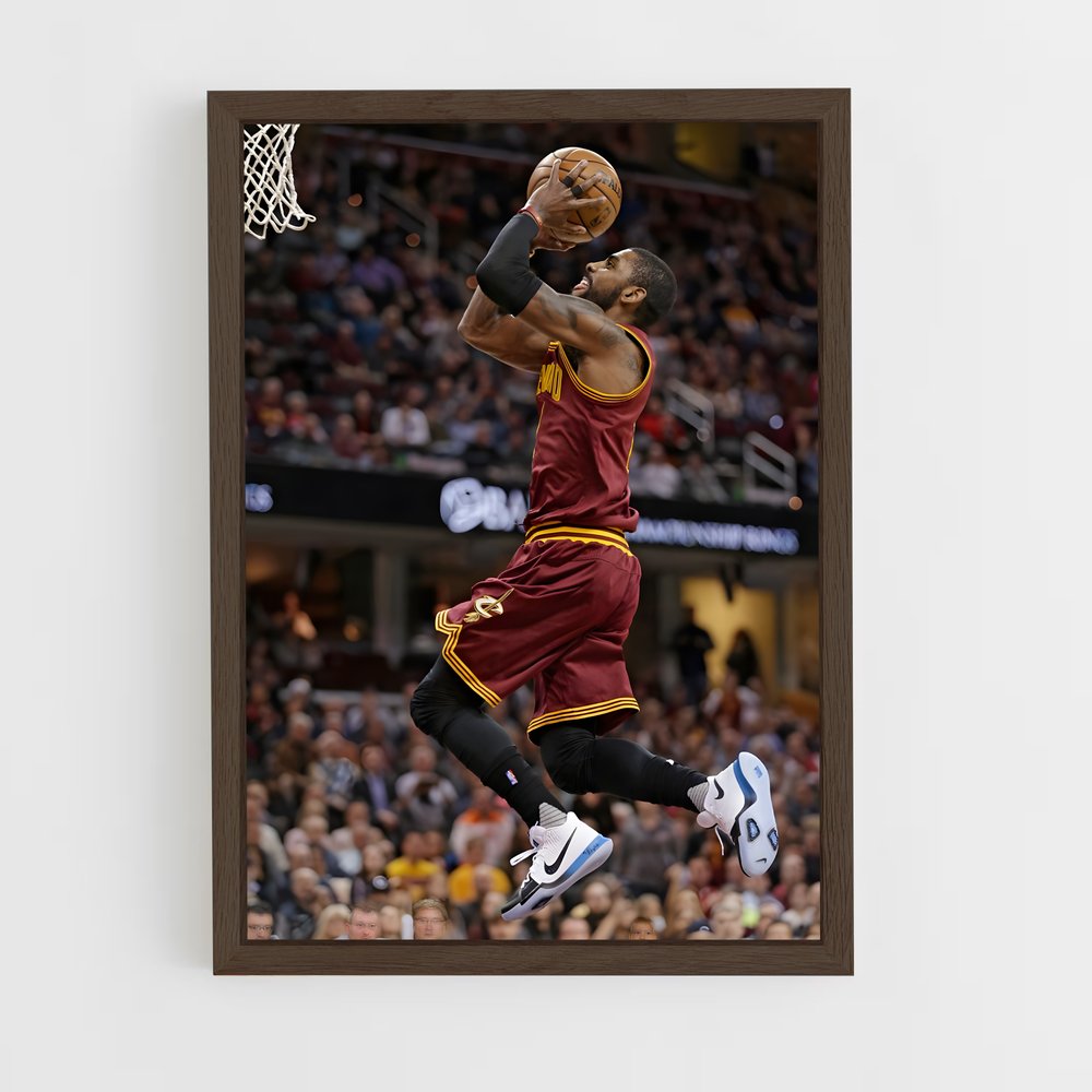 cleveland-cavaliers-5 cadre Bois foncé