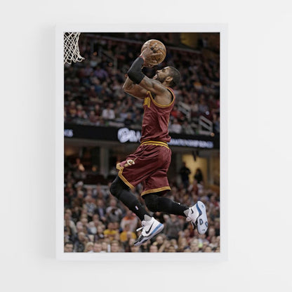 Poster Cleveland Cavaliers Panier