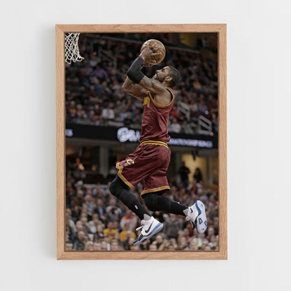 Poster Cleveland Cavaliers Panier