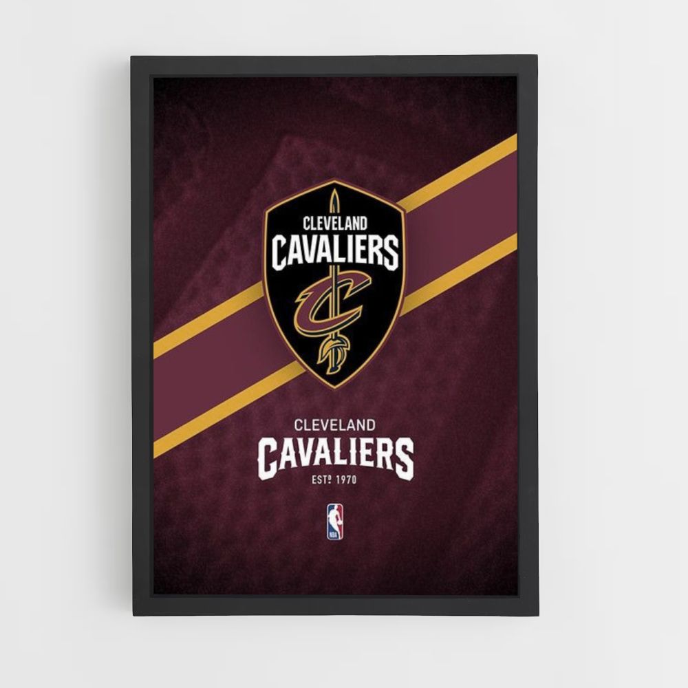 Poster Cleveland Cavaliers 1970