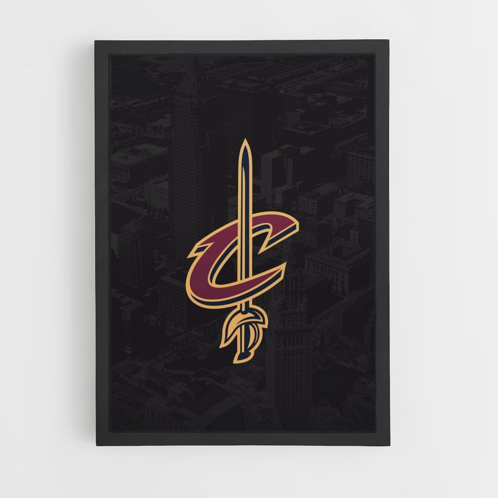 Poster Cleveland Cavaliers Épée