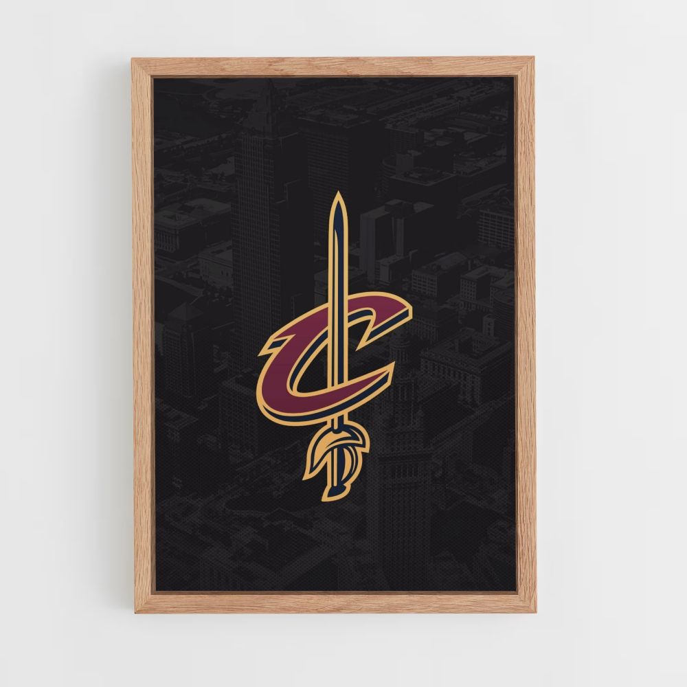 Poster Cleveland Cavaliers Épée