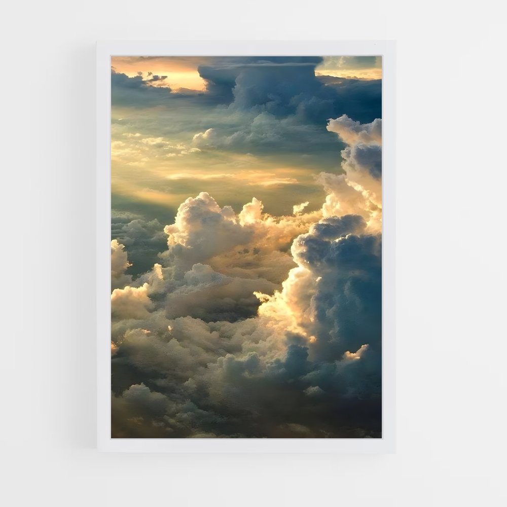 cloud-5 cadre Blanc
