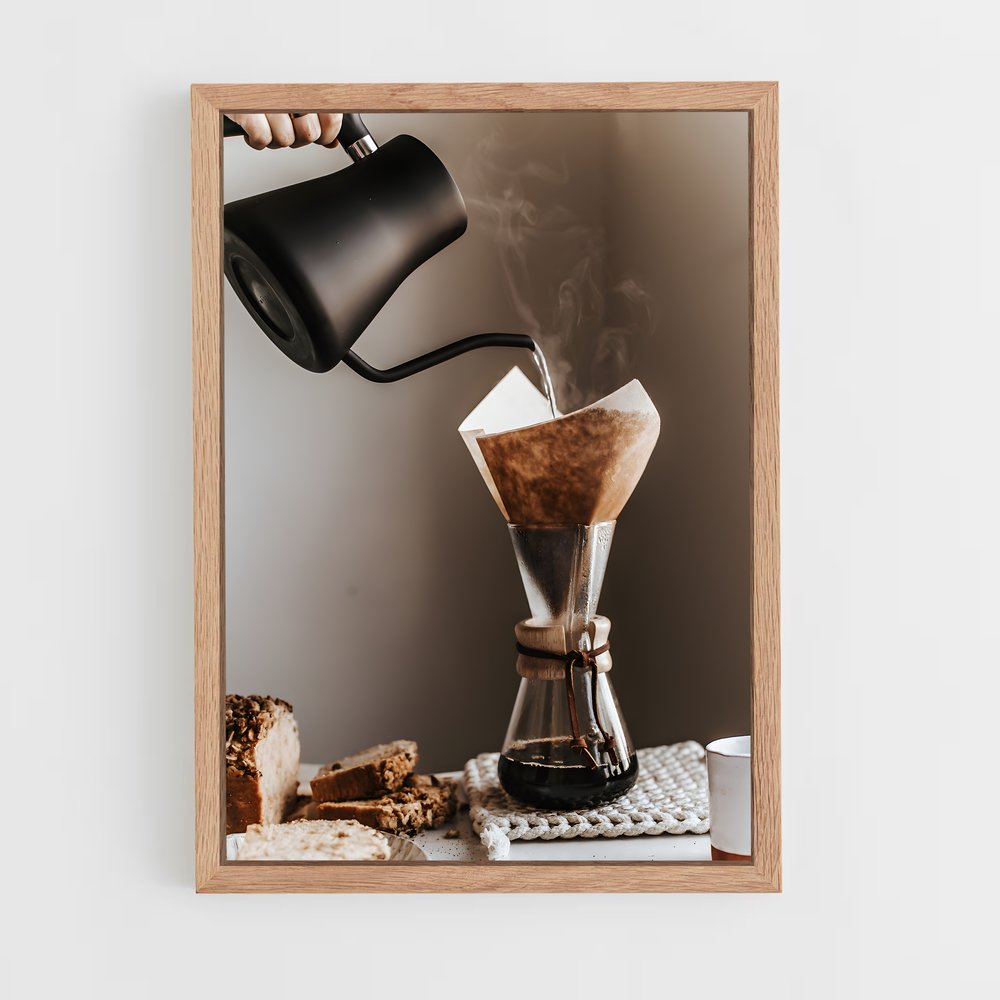 coffee-2 cadre Bois clair