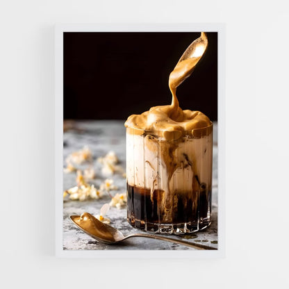 coffee-5 cadre Blanc