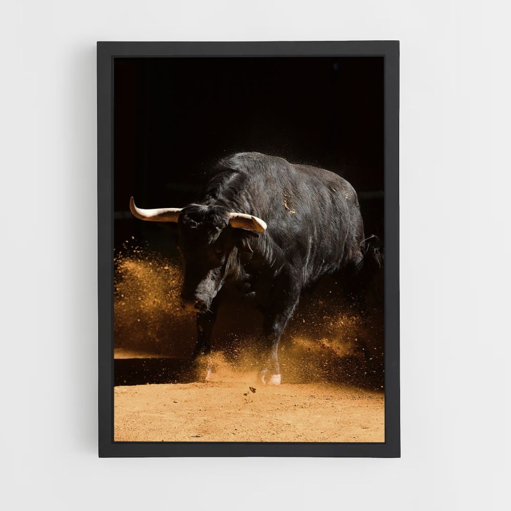 Poster Taureau Corrida