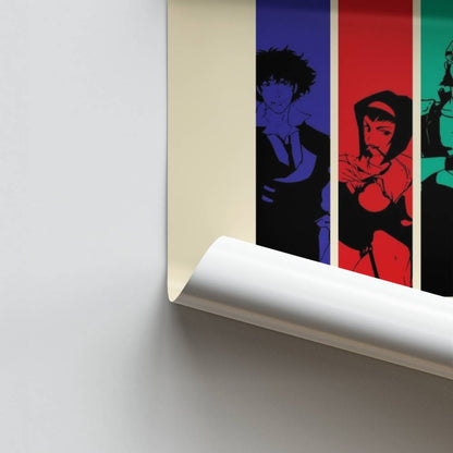 Poster Cowboy Bebop Couleurs